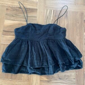 Urban outfitters black top sz M